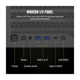 Корпус для ПК Gamemax LEADER 2 BK - мініатюра 7