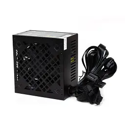 Блок живлення GTL 700 Вт, Black, 120 мм, 2xMolex / 3xSATA / 1x6+2-pin / 1x4+4-pin / 1x24-pin, захист SCP / OCP / OVP / UVP, пласкі чорні кабелі збільшеної довжини (GTL-700-120) - мініатюра 3