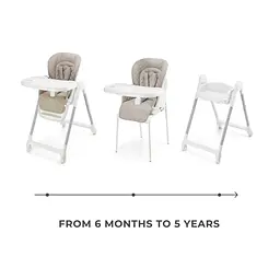 Стілець для годування Kinderkraft Tulo Beige (5902533928781) - мініатюра 4