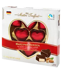 Цукерки Maitre Truffout Marzipan Herzen Сердечка 110 г