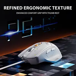 Миша Inphic PG1 Grey/White [171272] - мініатюра 10