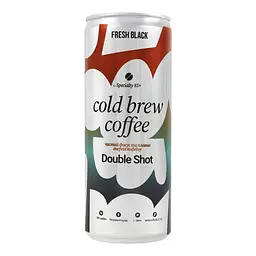 Напій кавовий холодного настоювання з L-теаніном Double shot Fresh Black з/б 250 мл - мініатюра 2