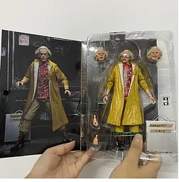 Фігурка Neca Назад у Майбутнє Док Браун Back to the Future Doc Brown 17 см WST BTF DB 19 - мініатюра 7