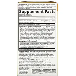 Вітамін D3 Garden of Life Vitamin Code RAW D3 50 мкг 60 капсул (GOL11413) - мініатюра 3