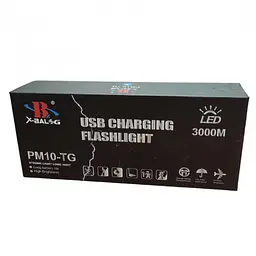Ліхтар ручний акумуляторний Arexes BL-2207-GT-100 з функцією powerbank акумулятор 18650 - мініатюра 7