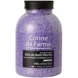 Морська сіль для ванн Corine de Farme лаванда 1.3 кг