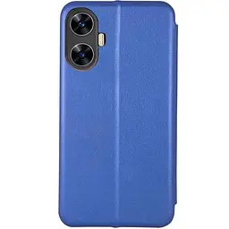 Шкіряний чохол-книжка Classy для Realme C55 Синій - мініатюра 3