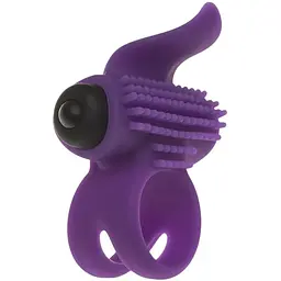 Ерекційне кільце Adrien Lastic Bullet Lastic Ring 7 см фіолетовий