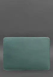 Чохол із натуральної шкіри BlankNote для MacBook 13 дюйм Бірюзовий - мініатюра 2