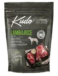 Сухий корм Kudo для цуценят середніх і великих порід ягня з рисом 3 кг