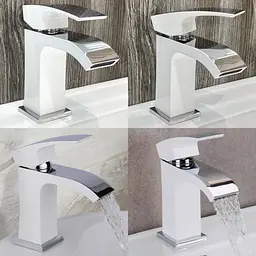 Змішувач для раковини Qtap Swan Cascada QTSWA270CRW45568 Chrome/White - мініатюра 7