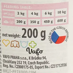 Вологий корм для котів Brit GF Veterinary Diet Cat Cans Hypoallergenic з лососем та горохом 200 г - мініатюра 7