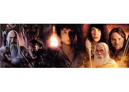 Пазл Clementoni Володар перснів (колекційна коробка) (The Lord Of The Rings Ct Box Panorama Puzzle - 1000 pcs.), 1000 ел. (панорама) (39502) - мініатюра 2