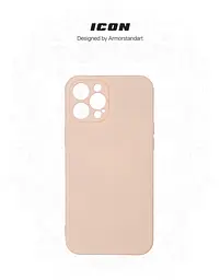 Чехол ArmorStandart ICON для Apple iPhone 12 Pro Max Camera cover Pink Sand (ARM57509) - мініатюра 3