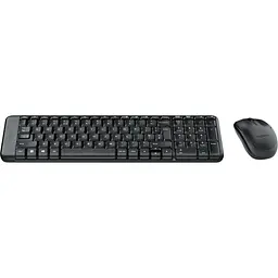 Комплект клавіатура і миша Logitech MK220 Wireless Combo Black [920-003169/920-003168] [99000] - мініатюра 3