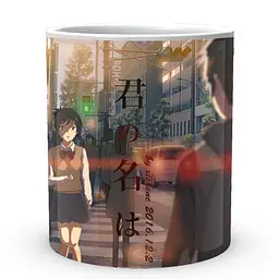 Кухоль GeekLand Your Name Твоє Ім'я Такі Міцуха YN 11 330 мл білий - мініатюра 2