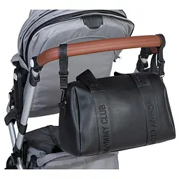Сумка Childhome Mommy club Signature vegan leather black (CWMCSLBL) - мініатюра 4