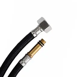 Шланг для змішувача Aquastrong Nylon довгий штуцер M10х1/2" 150 см 30412