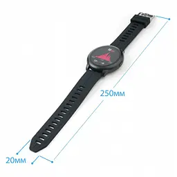 Смарт-годинник Globex Aero Black (UA UCRF) - мініатюра 5