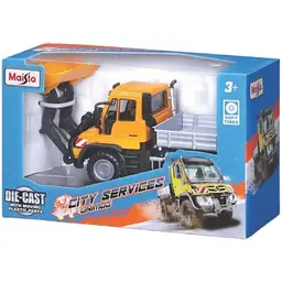 Машинка іграшкова "City Services- Unimog", в асортименті