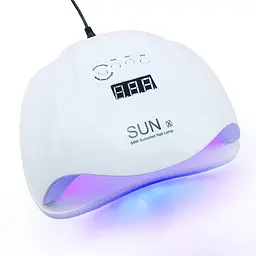 Гібридна лампа манікюрна SUN X UV+LED 54W White - мініатюра 6