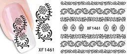 Наклейки для ногтей XF1461 - миниатюра 2