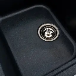 Кухонна мийка Platinum 7950 Equatoria гранітна глянцева з кріпленням 79x50 см антрацит (000035780) - мініатюра 5
