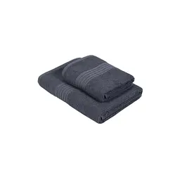 Рушник махровий Lotus Home - Ammi antrasit антрацит 50x90 - мініатюра 7