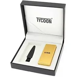 Запальничка Tycoon Arc Lighter Cross gold - мініатюра 3