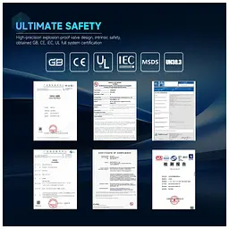 Батарея LiFePo4 EVE 3.2V 314Ah (EVE-3.2V-314AH) - мініатюра 9