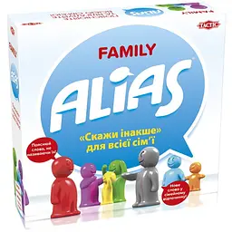 Настільна гра Tactic Сімейний Аліас (Family Alias) (укр.) (54336)