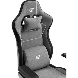 Геймерське крісло GT Racer X-2305 Fabric Gray/Black [122599] - мініатюра 9