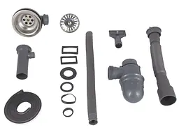 Кухонна мийка Brinex 7750 0,8 мм, врізна BRIN7750SAT08 - мініатюра 5