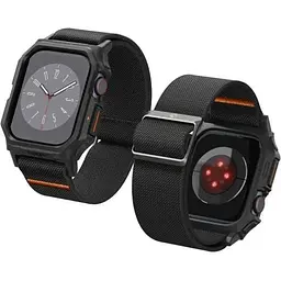 Чохол із ремінцем Spigen Lite Fit Pro Matte Black для Apple Watch Series 10 (2024) 46мм (ACS08609) - мініатюра 4