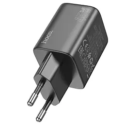 МЗП Hoco N42 Elogiado PD45W (2USB-C) Black - мініатюра 3
