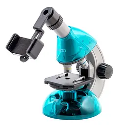 Мікроскоп Sigeta MIXI 40x-640x BLUE (з адаптером для смартфона) - мініатюра 4