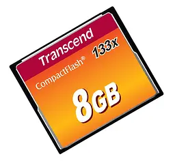 Transcend Карта пам'яті CF 8GB 133X - мініатюра 4
