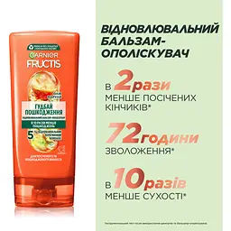 Бальзам-ополіскувач Garnier Fructis Гудбай пошкодження для всіх типів волосся 200 мл - мініатюра 4