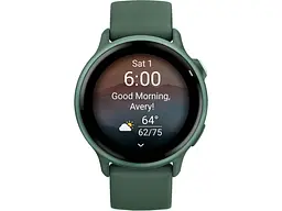 Смарт-годинник Garmin Vivoactive 6 Metallic Jasper Green with Jasper Green Band (010-02985-02) - мініатюра 5