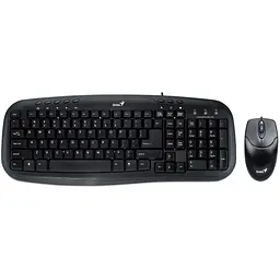 Комплект Genius Smart KM-200 Black Ukr, USB (31330003410)