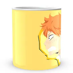 Кухоль GeekLand Haikyu!! Волейбол Хіната HK 001.24 330 мл білий - мініатюра 2