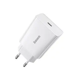 Сетевое зарядное устройство для Baseus Speed ​​Mini Quick Charger 1C 20W EU белый CCFS-SN02