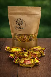 Цукерки "Халва з арахісом у глазурі", 250 г 250 г FruNut