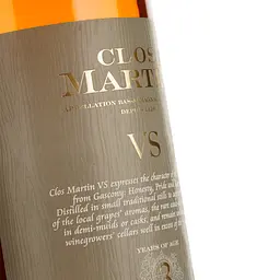 Арманіяк Clos Martin Armagnac 3 роки VS 40% 0.7 л - мініатюра 3