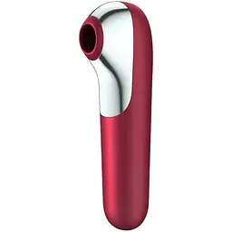 Смарт-вібратор та вакуумний стимулятор 2 в 1 Satisfyer Dual Love Червоний