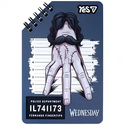 Блокнот Yes Wednesday Thing 9.5x14.5 см 60 аркушів лінія (152232)
