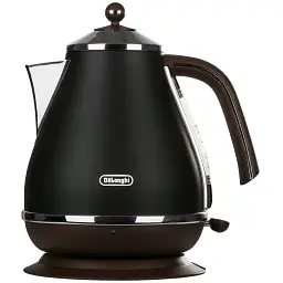Електрочайник Delonghi KBOV2001.BK Icona Vintage Black UA