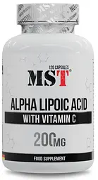 MST® Альфа-Ліпоєва Кислота з Вітаміном С - 120 капсул