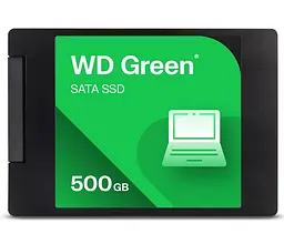 Накопичувач SSD Western Digital Sata 2.5 500GB WD Green 545MB/S (WDS500G5G0A)