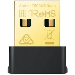 Адаптер WiFi TP-Link T600UB nano AC600, USB, BT4.2